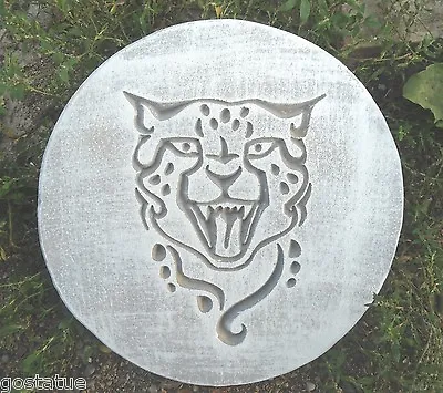 Plaster Concrete Mold Cougar Leopard Mould Casting 10  X 3/4  Thick • $27.95