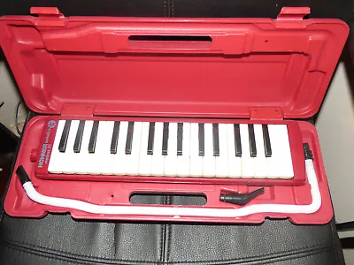 Vintage Hohner Student 32 Red Melodica Working With Case • $50