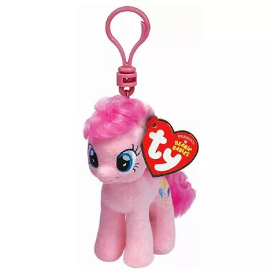 TY My Little Pony Plush Pinkie Pie Small Keyring • $9.04