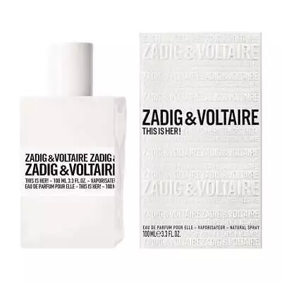 Zadig & Voltaire This Is Her! 100ml Edp Spray - New Boxed & Sealed - Free P&p • £64.95