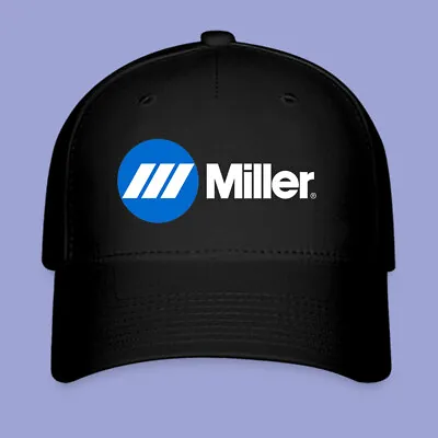 Miller Welding Equipment Black Hat Twill Cap Baseball Cap Size S/M And L/XL • $27.99