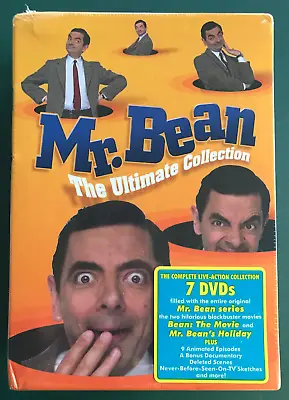 Mr. Bean: The Ultimate Collection (7 DVDs + Slipcover) MINT SEALED Ohio Seller • $116.99