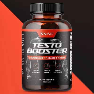 Testosterone Booster For Men Male Enhancement Pills Energy Libido 90 Capsules • $31.16