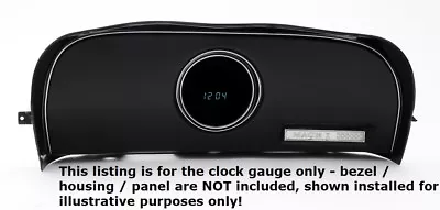 $90.25 • Buy Dakota Digital 1969-70 Ford Mustang Direct Fit Clock Gauge CLK-69M-Z