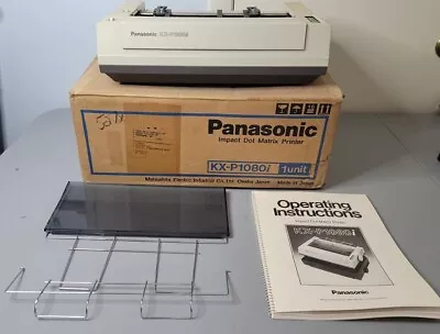 $49.99 • Buy New In Box Vintage Panasonic Impact Dot Matrix Printer KX-P1080i Untested 