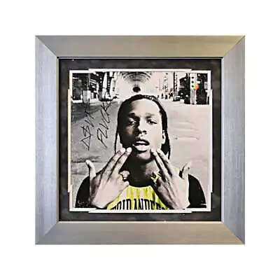 A$AP Rocky Autographed And Framed 12 X12  Poster • £163.94