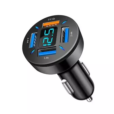  Port Fast Car Charger Adapter For Apple IPhone Samsung Android Cell Phone4 USB • $10.89