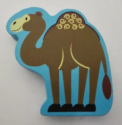 Melissa & Doug Noah's Ark Shape Sorter Wooden Block Piece Part CAMEL • $4.99