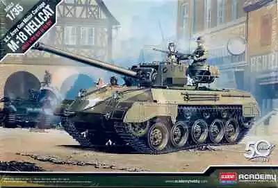 Academy Hobby 13255 US ARMY M-18 HELLCAT 1/35 • $20.23