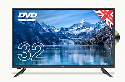 CELLO 32  INCH FREEVIEW HD LED TV WITH DVD 3 X HDMI & USB MADE IN UK. BRAND NEW • £169.99