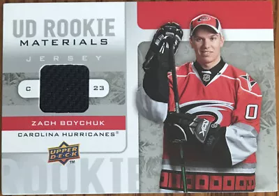 2008-09 Upper Deck Rookie Materials Zach Boychuk RM-BK Carolina Hurricanes • $2.91