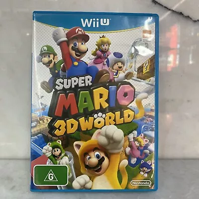Super Mario 3D World - Nintendo Wii U Game PAL AL + Free Postage  • $18.88