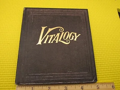 Vitalogy Book 1994 Sony Music Co.  No CD Inside See Pics Fast Tracked Shipping • $9.99