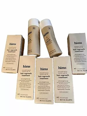 5x Hims Hair Regrowth Minoxidil 5% Topical 2oz EXP 5/23 + 2 Thick Fix ShampooNEW • $13.50