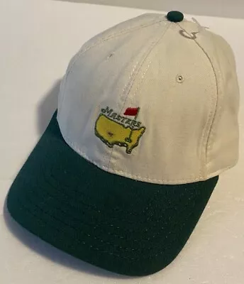 The Masters Vintage Masters American Needle Golf Strapback White Green Hat • $68.88