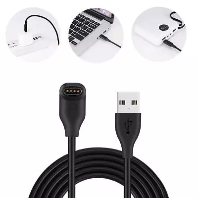 USB Charger Charging Cable Cord For Garmin Fenix 5/5S/5X Vivosport 3 Q8P9 • $6.53
