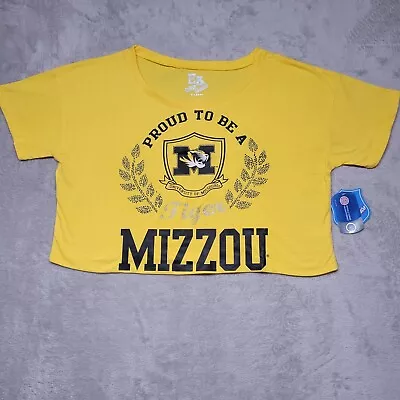 Missouri Tigers T Shirt Womens Size XL Crop Top  Shirt  • $15