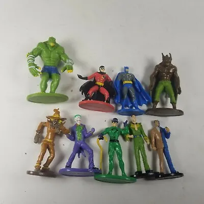 DC Super Hero 2  Figure Cake Topper Decorations Batman Robin Manbat Scarecrow ++ • $15.99