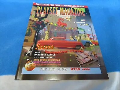 Playset Magazine #6 Marx Sears Store Barzso And Space Set Prototype+more • $12