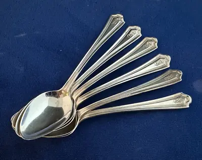 MARY WARREN By Manchester Sterling Silver Demitasse Spoons 4-3/8 Inch Mono • $75