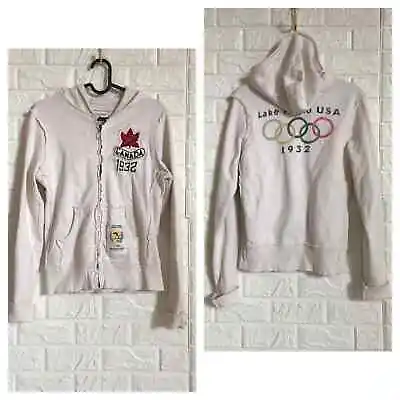 $45 • Buy Olympic Museum Canada Zip Up Hoodie Jacket