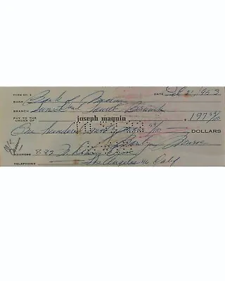 Marilyn Monroe Reproduction Cancelled Check And 8 X 10 Photo • $16.95