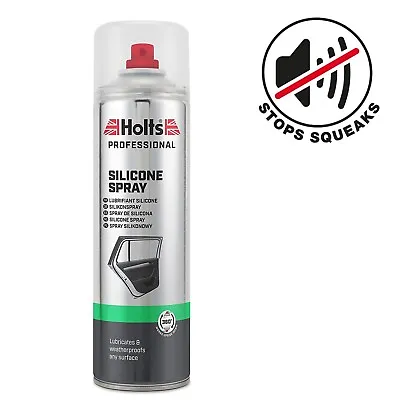 £6.97 • Buy Holts Silicone Spray 500ml - Lubricates, Waterproof & Protects Rubber & Plastic