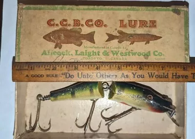 Vintage Creek Chub AL&W Saltwater Musky Pikie Tarpon Snook W/ #321 Box CANADA ⁹³ • $7.50