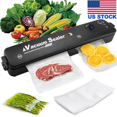 $17.99 • Buy Vacuum Sealer Machine Food Preservation Storage Saver Automatic With Seal Bag