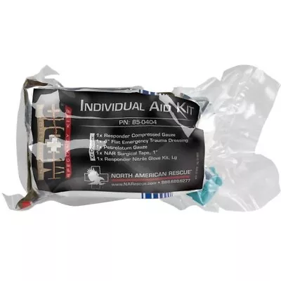 North American Rescue NAR Individual Aid Medical Kit IFAK - 85-0404 • $24.27