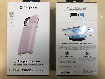 OEM Mophie Juice Pack Battery Case For IPhone 11 Pro Max - Pink • $14.95