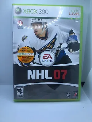 $4.99 • Buy NHL 07 Microsoft Xbox 360 Video Game Ice Hockey EA Sports 2007