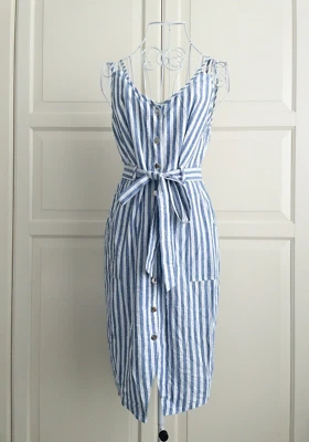 $18 • Buy Ses Cotton Shirt  Dress Size 8