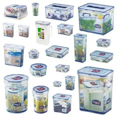 Lock And & Lock Plastic Food Storage Air Tight Containers Cake Lunch Box Cereal • £6.16