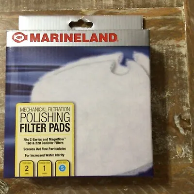 Marineland Polishing Filter Pad For C Series 160 & 220 Canister 2 Pack • $10