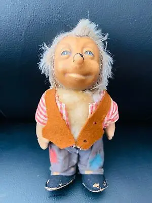 Vintage Steiff Hedgehog Doll MECKI. Original 1950 Made In Germany 7  CUTE FUN! • $19.99