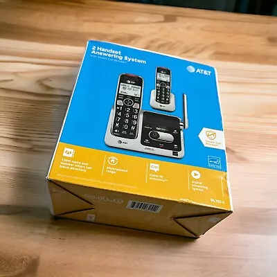 🔥AT&T BL102-2 DECT 6.0 2-Handset Cordless Phone W/Answering System NEW! • $49.99