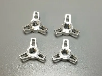 Set Aluminum M4 Wheel Lock Nuts For Tamiya 1/10 Sand Scorcher Lunchbox Bruiser • $77.56