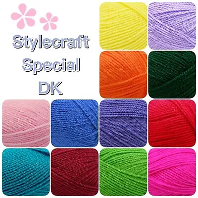 Stylecraft Special Double Knit Wool - 100g Balls - Knitting Crochet Crafting • £2.11