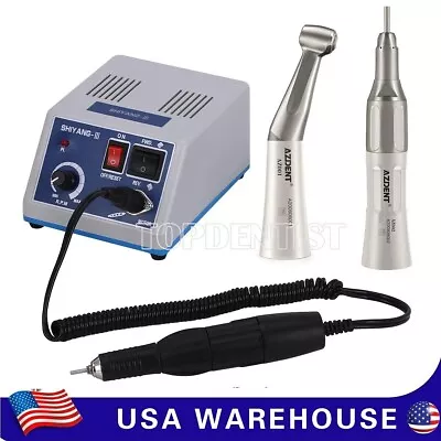 Dental Lab Marathon Electric Micro Motor 35K RPM Contra Angle Straight Handpiece • $46.36