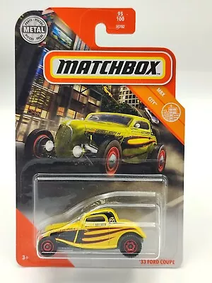 1933 Ford Coupe  95/100 GKK 80 1/64 Scale Matchbox • $15.34