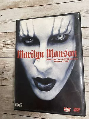 Marilyn Manson - Guns God And Government (DVD 2002) • $4.39