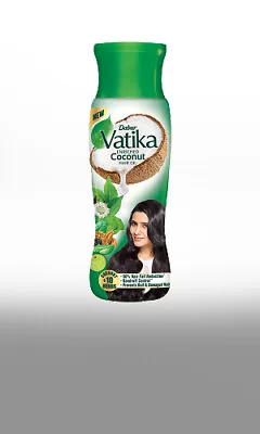 Bulk Dabur Vatika Enriched Coconut Hair Fall Reduction Oil Dandruff Control • $7.95
