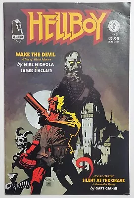 Hellboy: Wake The Devil #1 (1996 Dark Horse) VG/F Key Mike Mignola Cover Art • $9.95