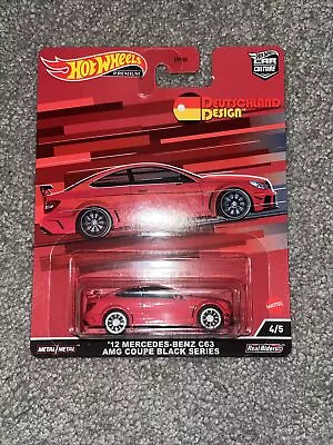 Hot Wheels '12 Mercedes-Benz C63 AMG Car Culture Deutschland Premium 4/5 2022 • $13.99