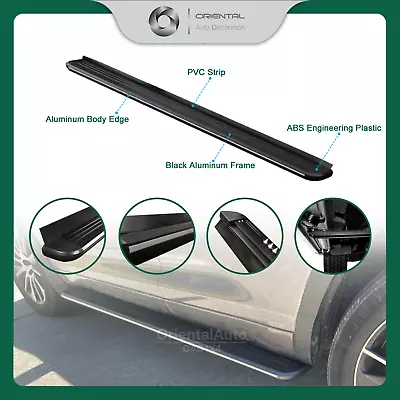 Black Aluminum Side Steps Running Board For Toyota Kluger 2021+ #LP • $280.25