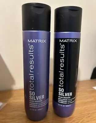 Matrix Total Results So Silver Shampoo & Conditioner 300ml - BRAND NEW • £14.99