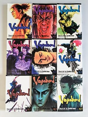 $386.78 • Buy Vagabond Vol 4 5 6 7 8 9 10 11 12 By Takehiko Inoue English Manga Set Viz