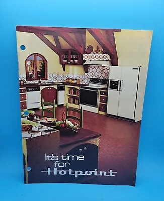 Vintage 1980 HOTPOINT Appliances Catalog It's Time For Hotpoint 56 Pages • $14.85