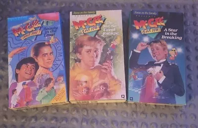 Lot Of 3 McGee And Me VHS Video Tapes Vintage 80s 90s GUC Christian Kids Family • $9.99